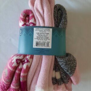 K. Bell 3 Pairs Women's Cozy Cabin Socks